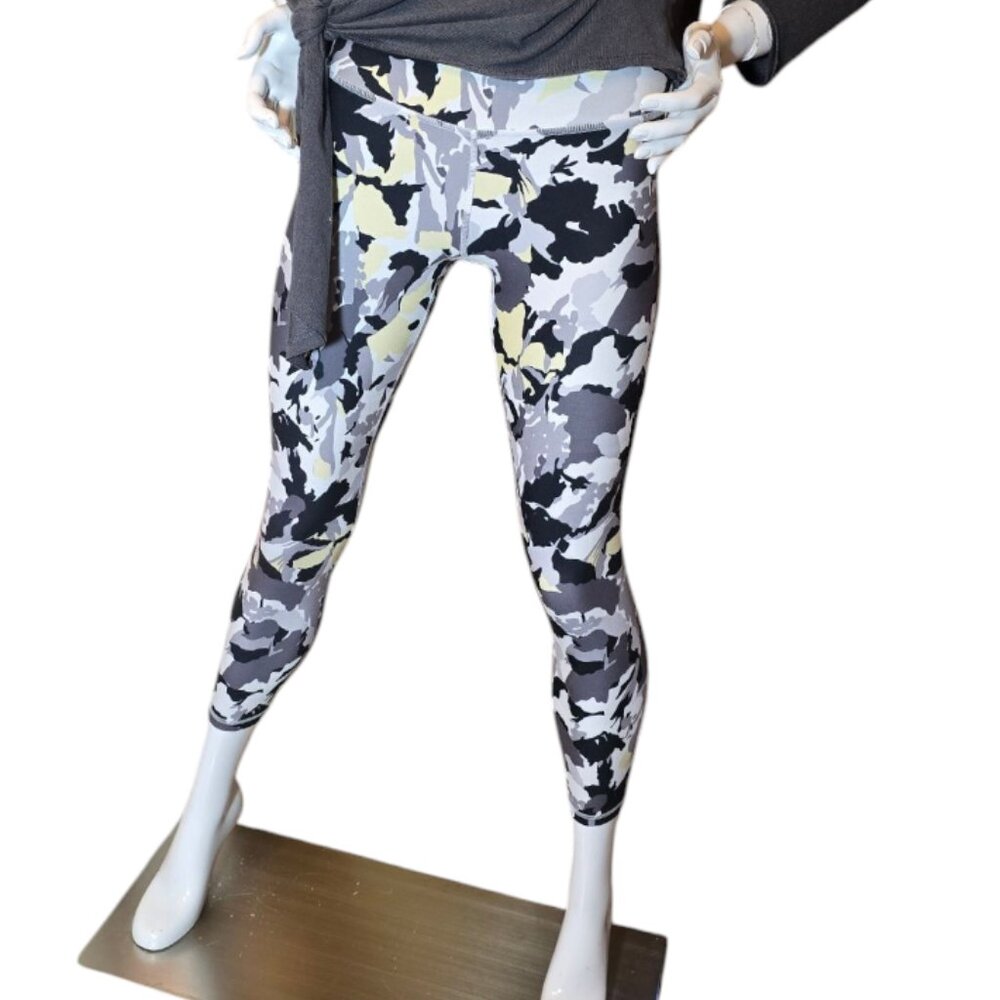 BALANCE COLLECTION Abstract Floral 7/8 Legging sz M